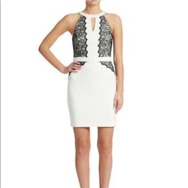 GUESS Black and White lace “Diana” dress, size me… - image 1