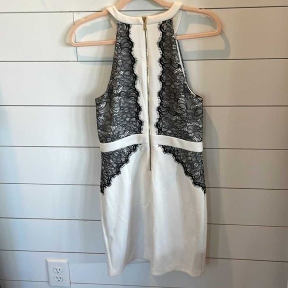 GUESS Black and White lace “Diana” dress, size me… - image 7