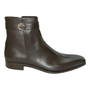 Gucci Leather boots - image 1