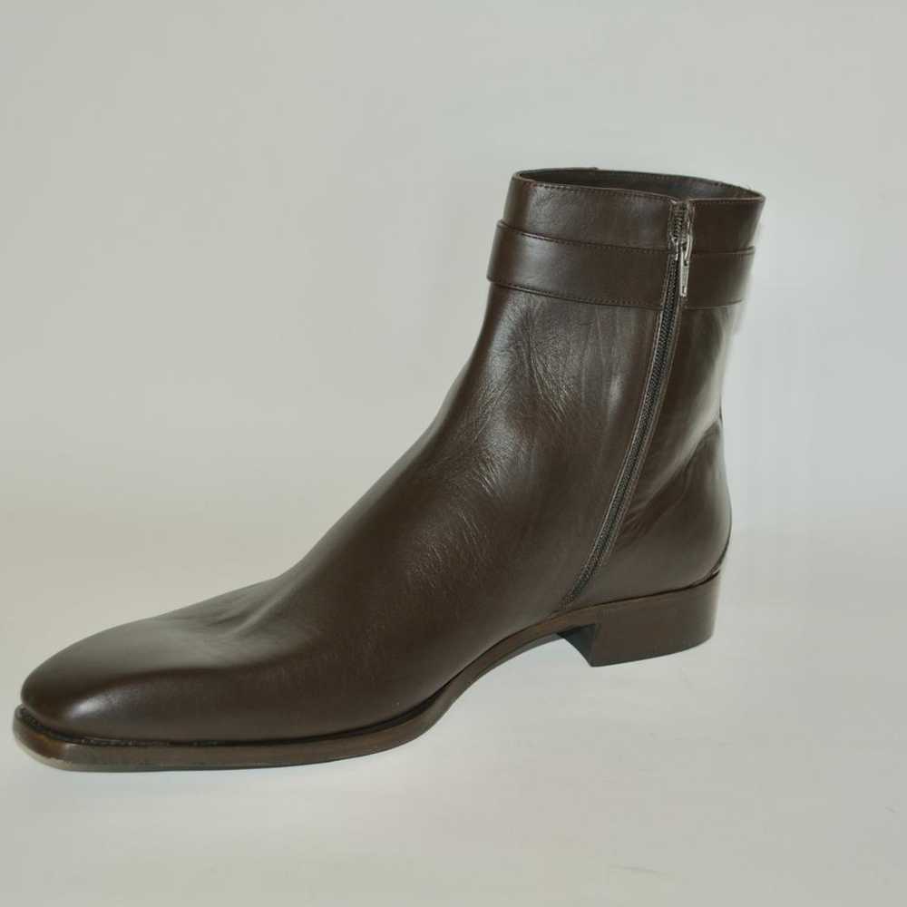 Gucci Leather boots - image 4