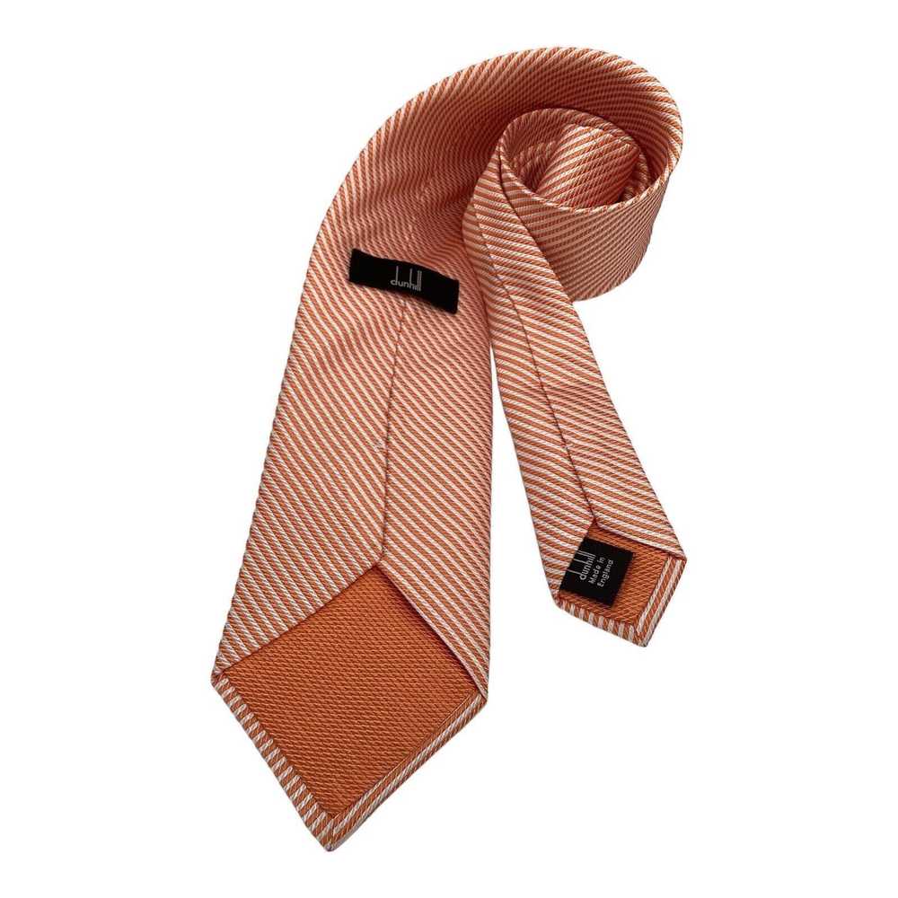 Alfred Dunhill DUNHILL Orange Striped Luxury Desi… - image 2