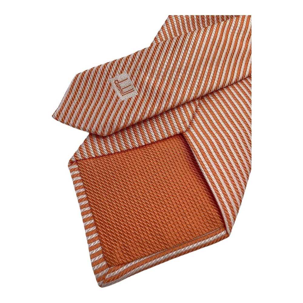 Alfred Dunhill DUNHILL Orange Striped Luxury Desi… - image 5