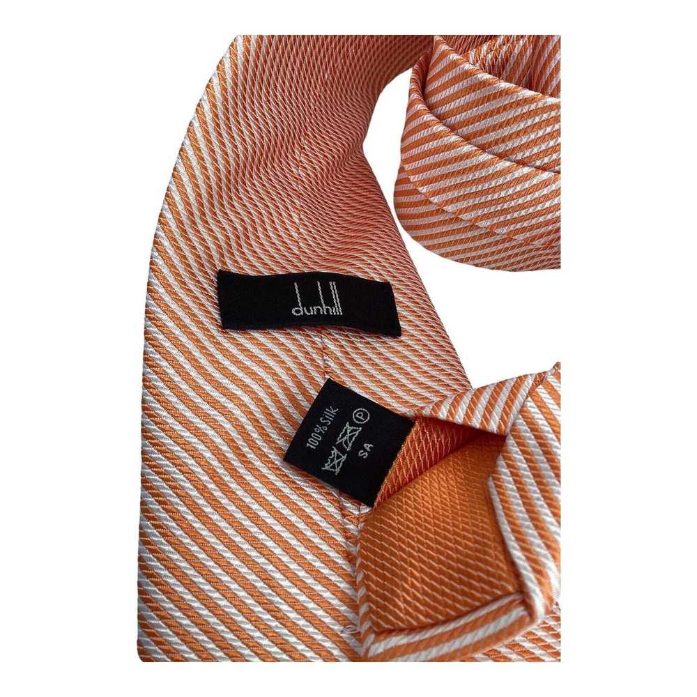 Alfred Dunhill DUNHILL Orange Striped Luxury Desi… - image 6