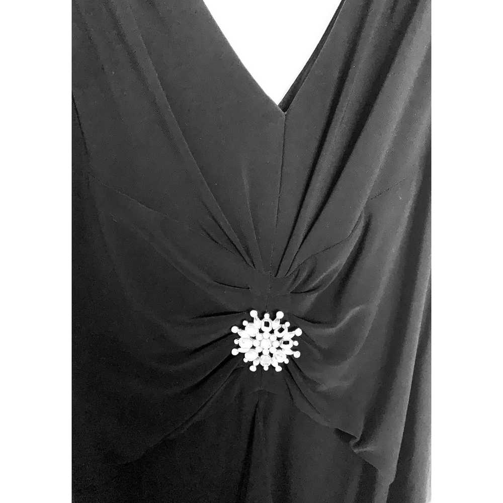 SALE!! NOX FORMAL MAXI GOWN, WOMENS, M, BLACK, V-… - image 2