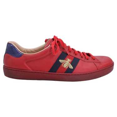 Gucci Leather low trainers - image 1