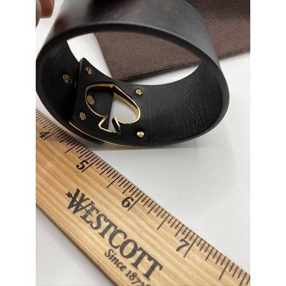 Kate Spade Logo Twist Lock Heart Leather Bracelet… - image 10