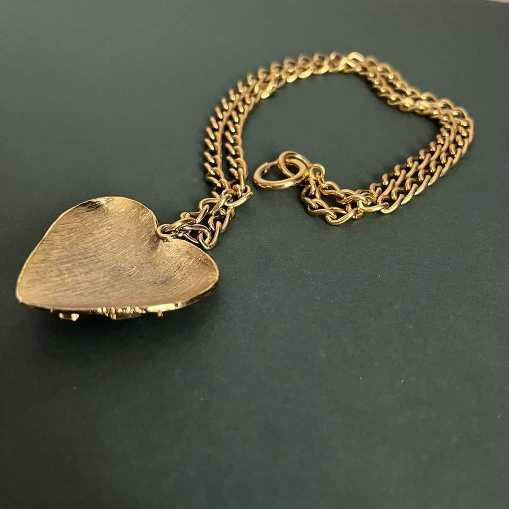 MOSCHINO Moschino ★ vintage heart pendant necklace - image 5