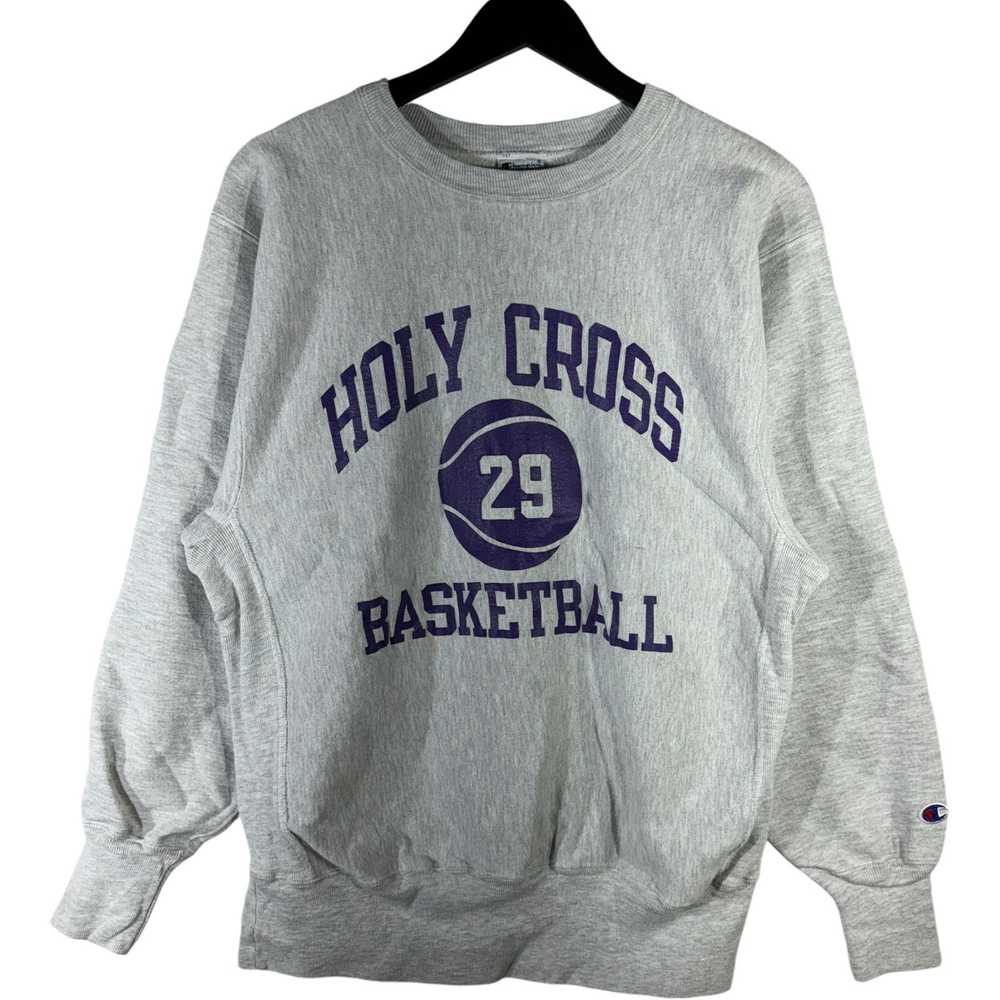 Champion Champion Holy Cross Basketball Pullover … - image 1