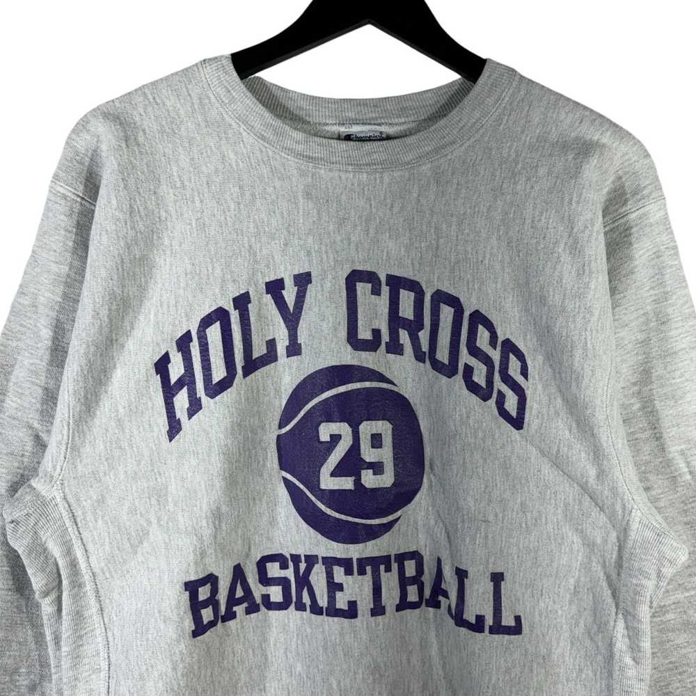 Champion Champion Holy Cross Basketball Pullover … - image 2