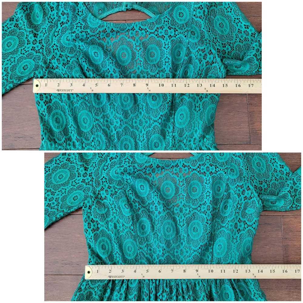 Plenty by Tracy Reese Estella Green Lace Fit & Fl… - image 9