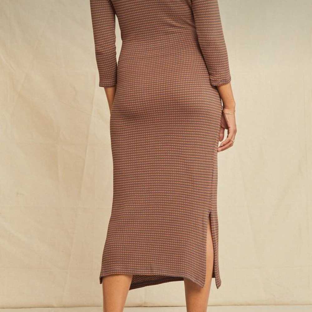 Amour Vert Colombe Scallop Knit Dress - image 8