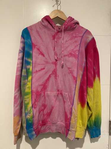 Needles Needles Rebuild 5 Cut Tie Dye Hoodie