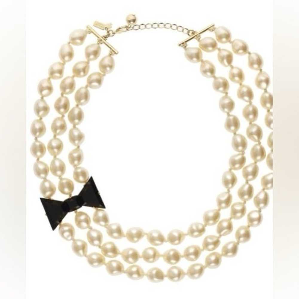 Kate Spade faux pearl necklace - image 1