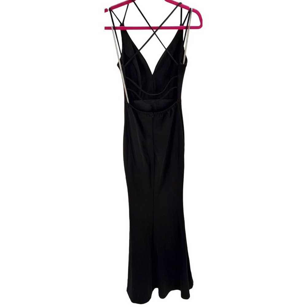 LULU'S S All this Allure Black Strappy Backless M… - image 4