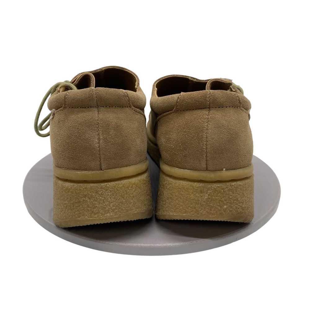 Scotch & Soda SODA Y2K Tan Suede Leather Round to… - image 5