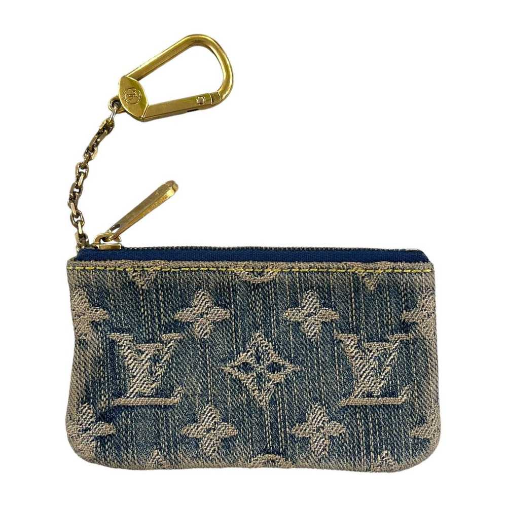 Louis Vuitton Louis Vuitton Denim Monogram Key Po… - image 1