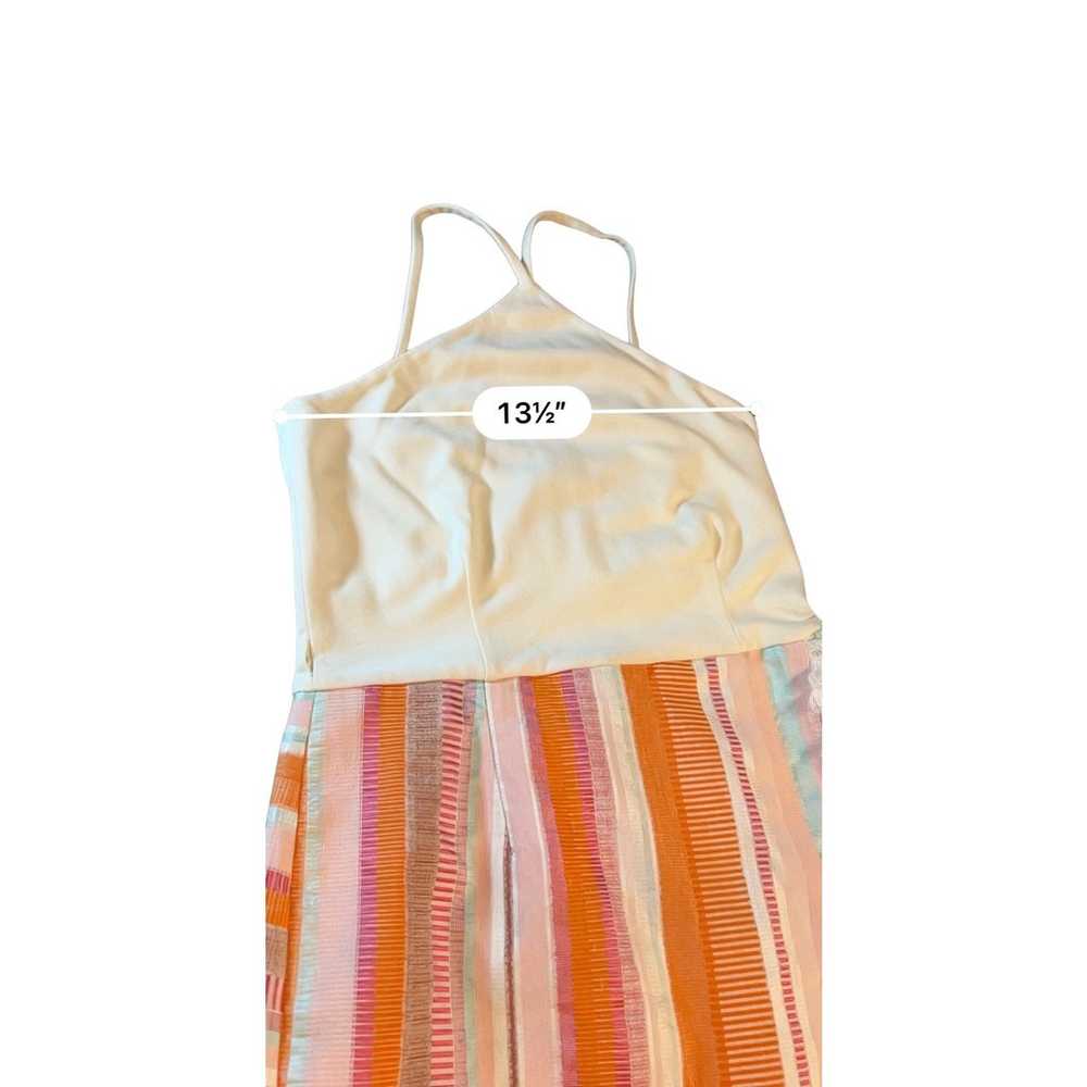 Anthropologie Hutch Kalyn Halter Top Striped Frin… - image 4