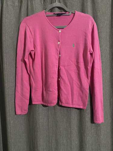 Polo Ralph Lauren Pink lil cardigan