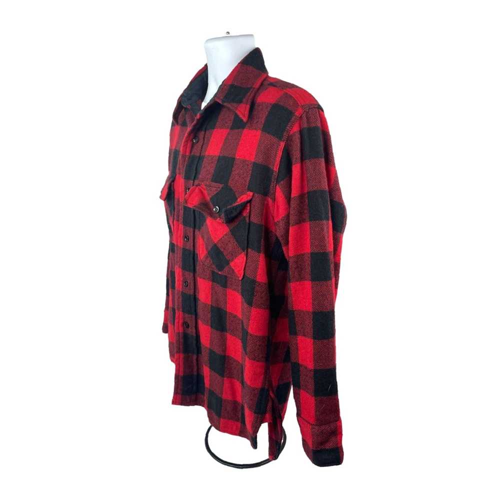 Sears Authentic Vintage Mens Medium Buffalo Plaid… - image 2