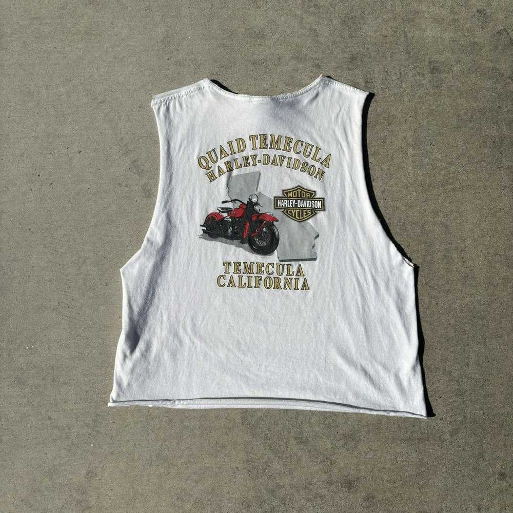 Harley Davidson Harley Cut Off Tee - image 2