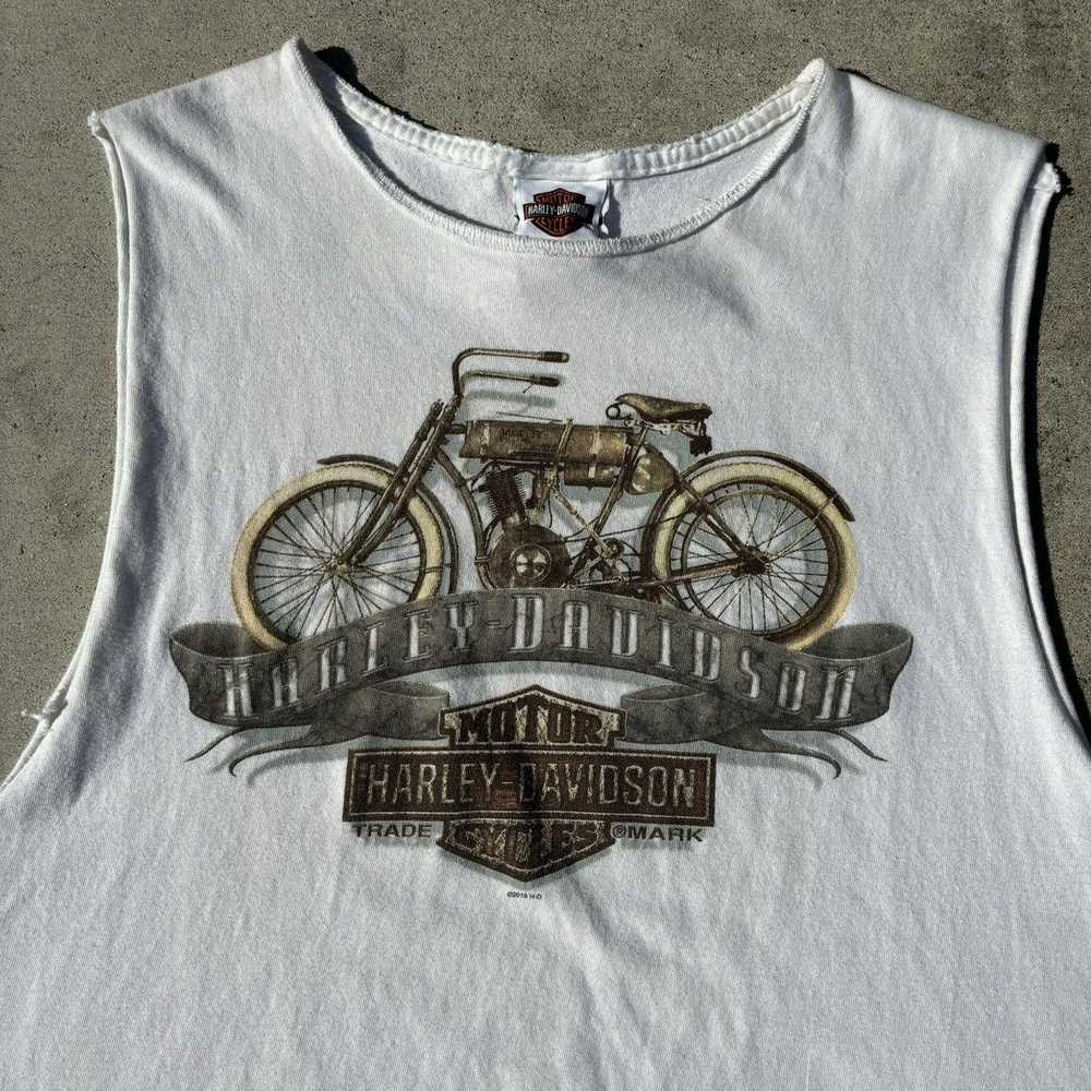 Harley Davidson Harley Cut Off Tee - image 3