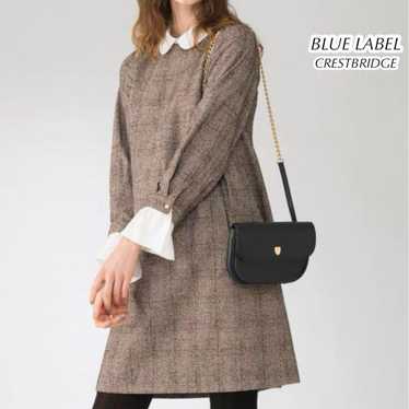 BLUE LABEL CRESTBRIDGE Collared dress with sleeve… - image 1