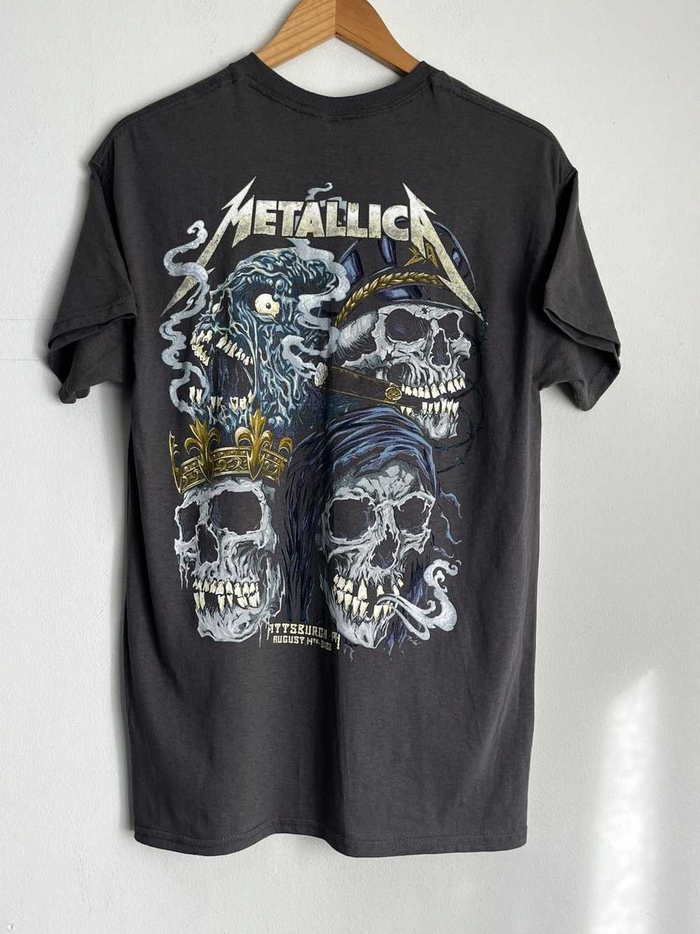 Band Tees × Metallica Metallica Pittsburgh 2022 C… - image 1