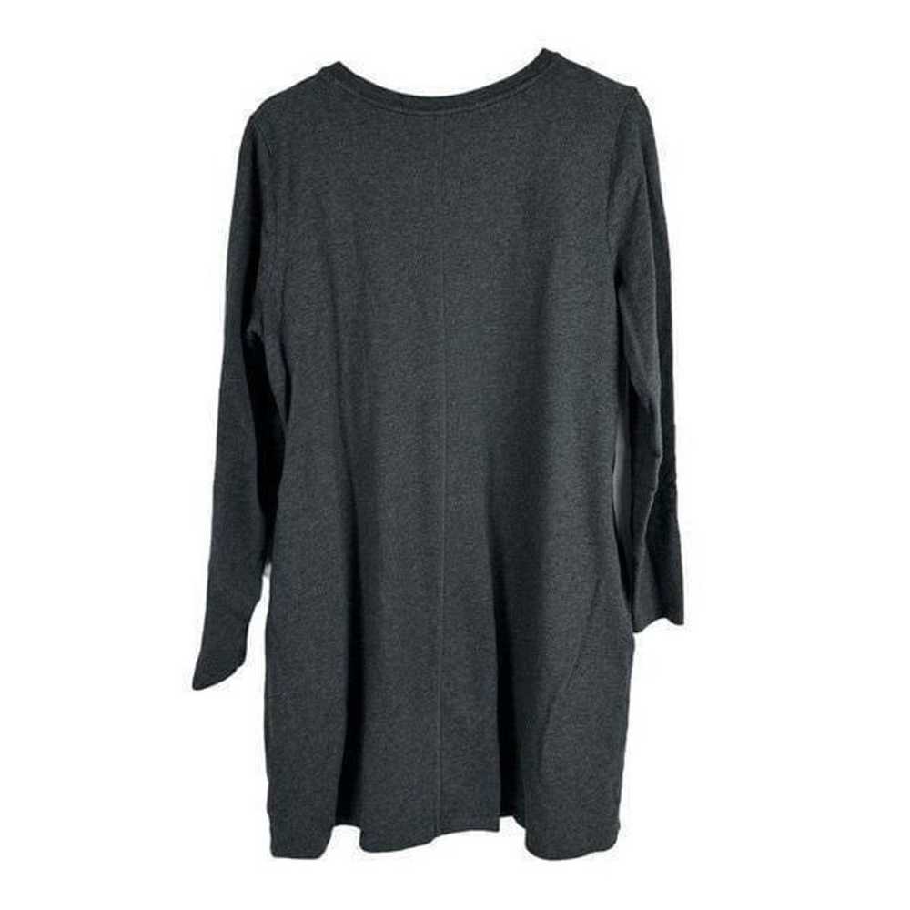 Boden gray sweatshirt style Dress size 10R - image 2