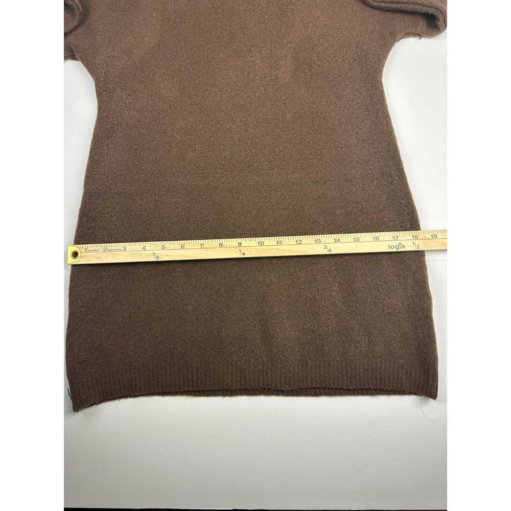 Zara Women's Voluminous Knit Rich Chocolate Color… - image 8