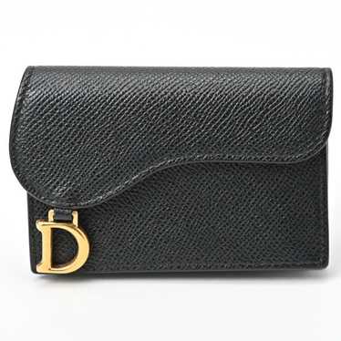 Dior Dior Saddle Bloom Card Holder Case Leather B… - image 1