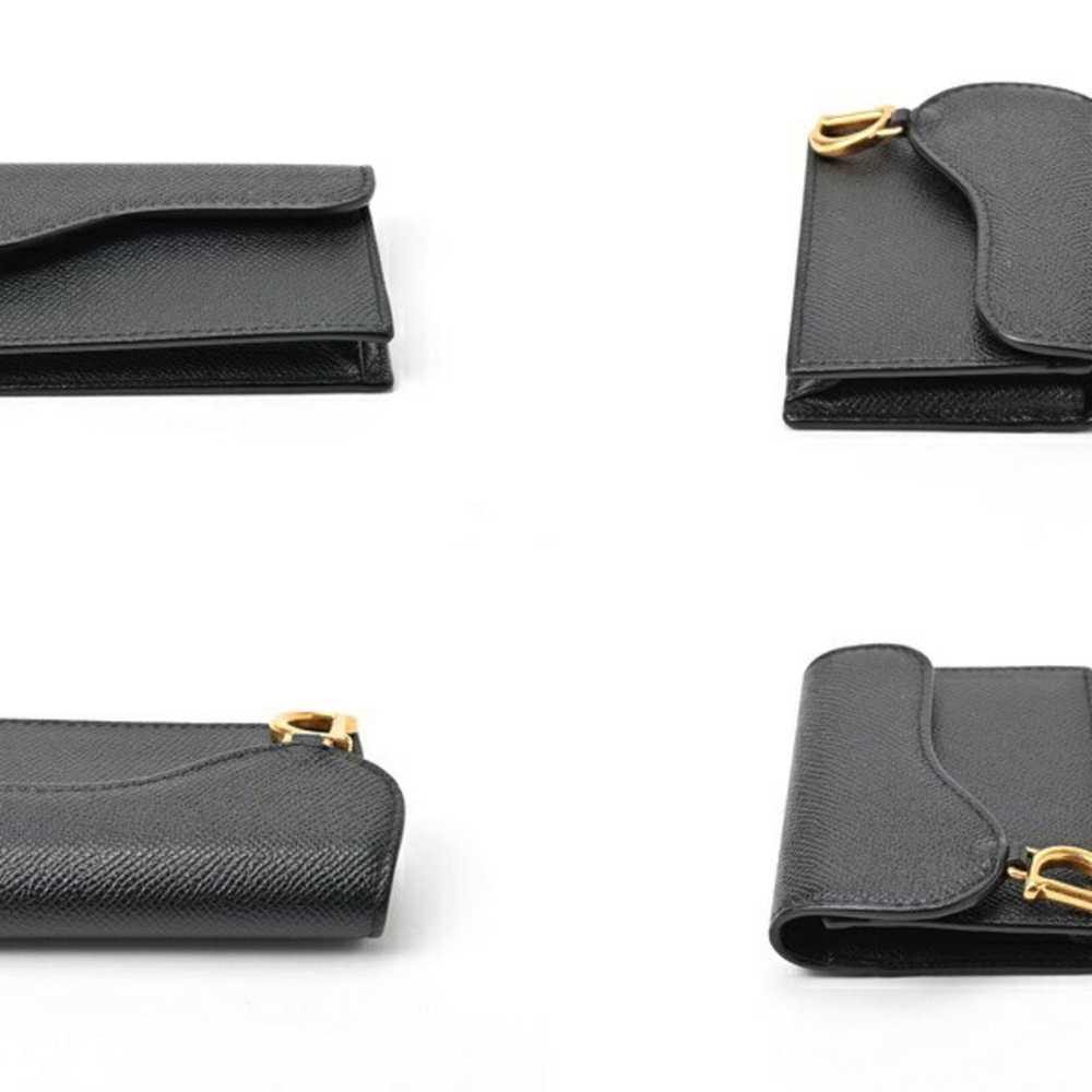 Dior Dior Saddle Bloom Card Holder Case Leather B… - image 4