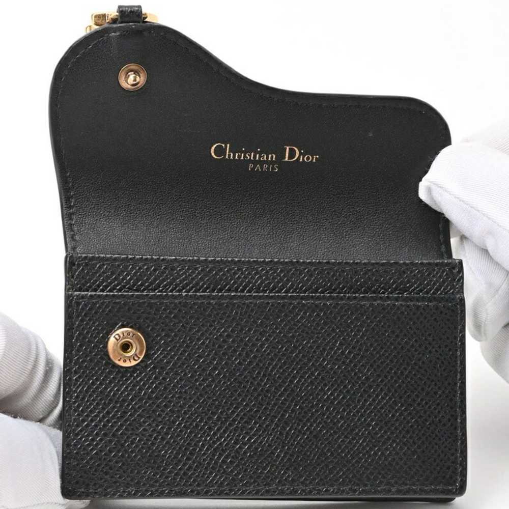 Dior Dior Saddle Bloom Card Holder Case Leather B… - image 5