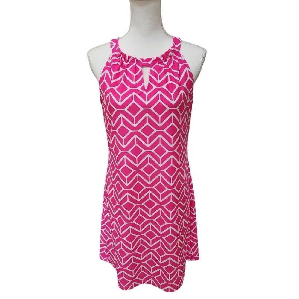 Jude Connally Women's Lisa Sleeveless Pink and Wh… - image 4