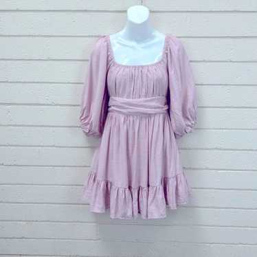 Hello Molly Pink Baby Doll Dress size M