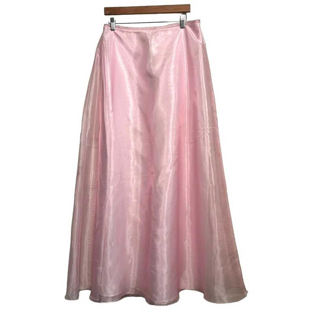 Vintage Bill Levkoff Two Piece Pink Halter Maxi D… - image 6