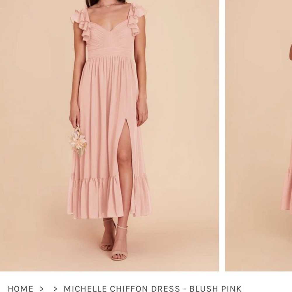 Birdy Grey Blush Pink Michelle Dress Size XL - image 1