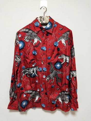 Gucci fashion space animals polo