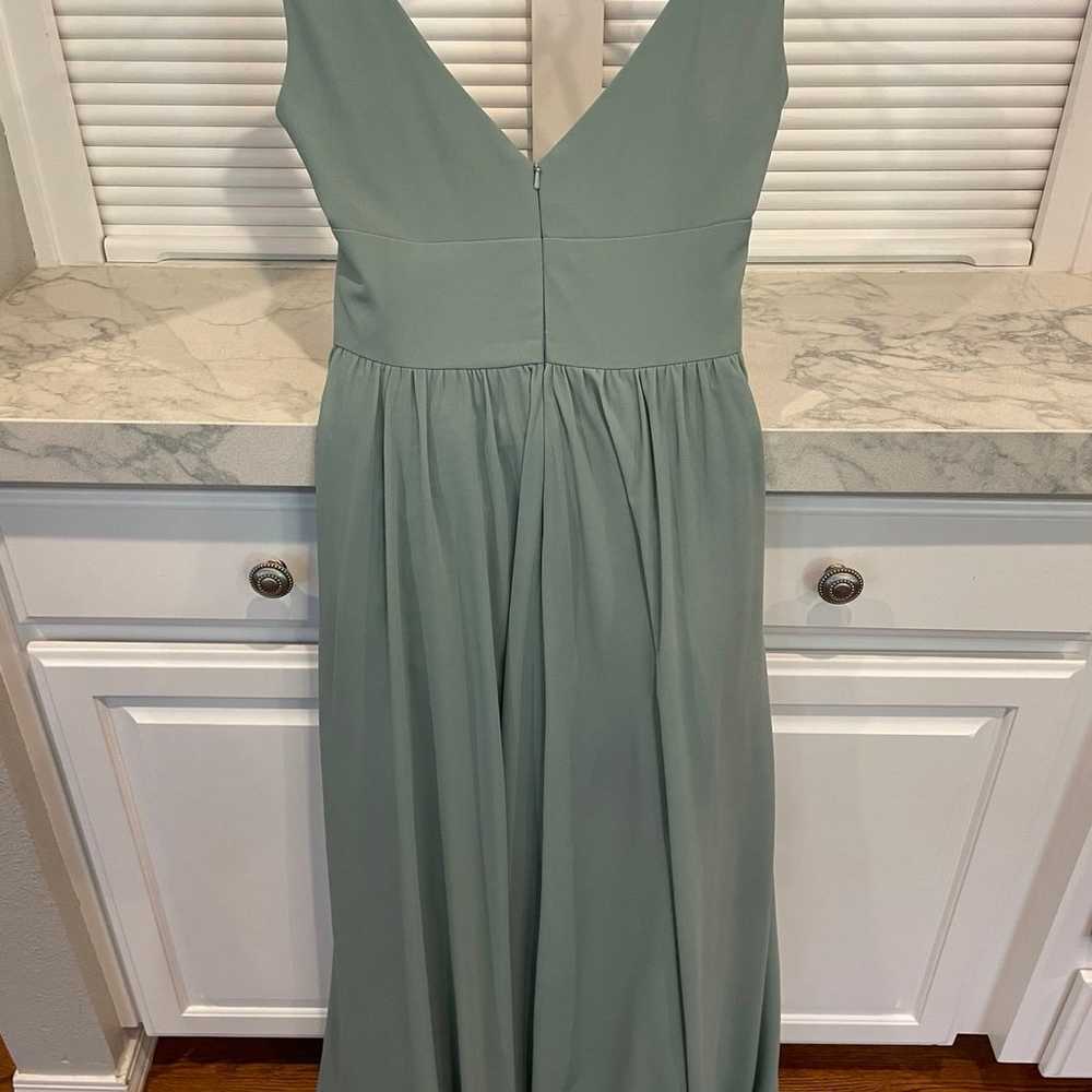 Sage Green Bridesmaid Dress - image 2