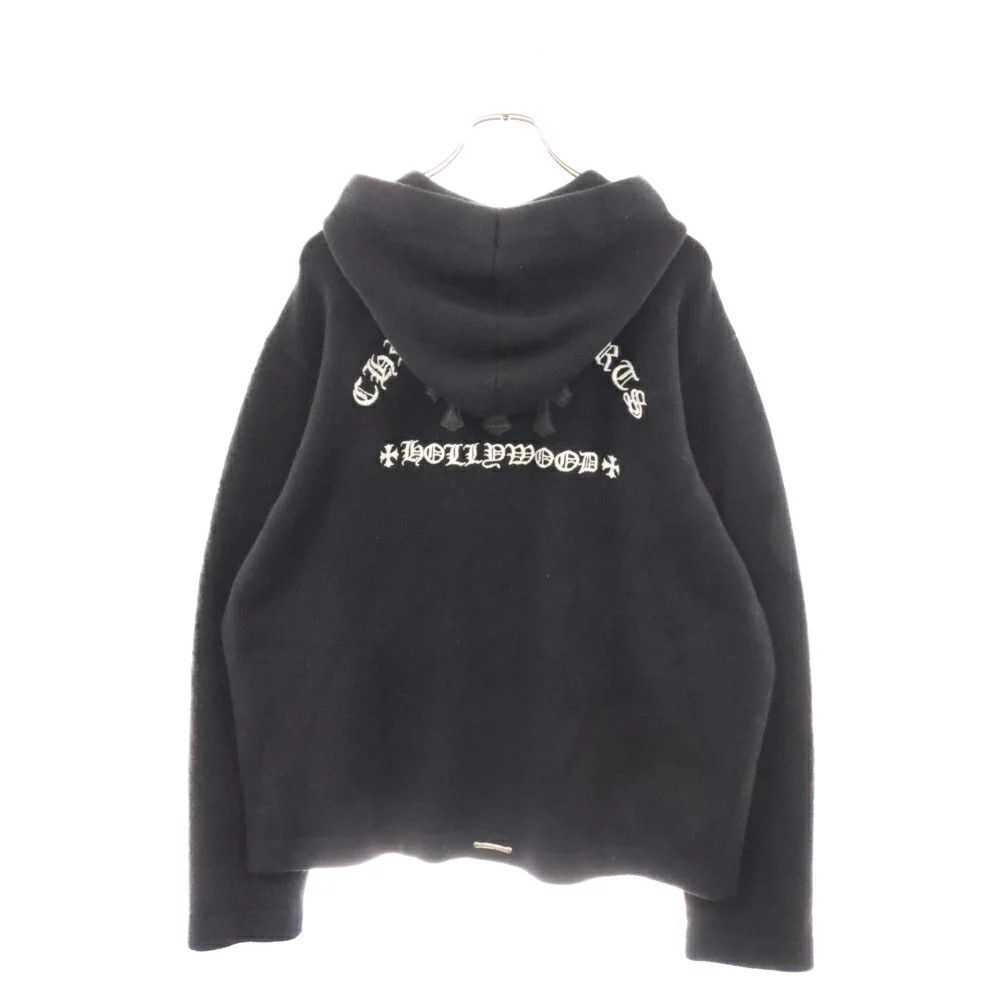 Chrome Hearts Chrome Hearts Cashmere Knit Zip Hoo… - image 2