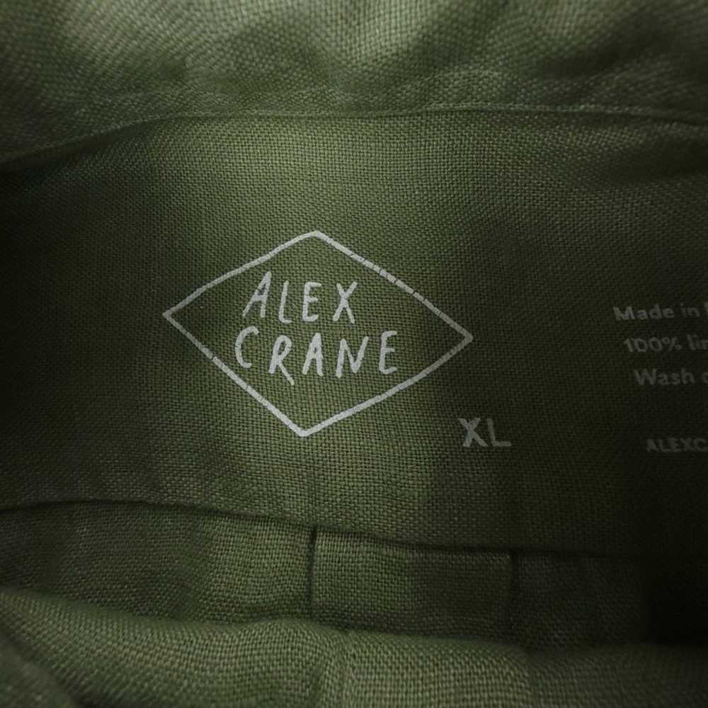 ALEX CRANE 100% Linen Ola Short Sleeve Button Dow… - image 3