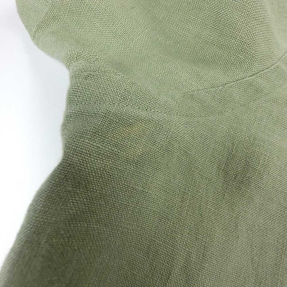 ALEX CRANE 100% Linen Ola Short Sleeve Button Dow… - image 9