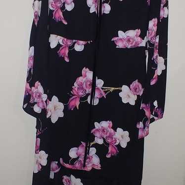 VENUS High Low Black Floral Maxi - image 1