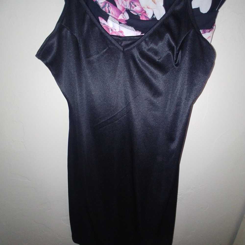 VENUS High Low Black Floral Maxi - image 4