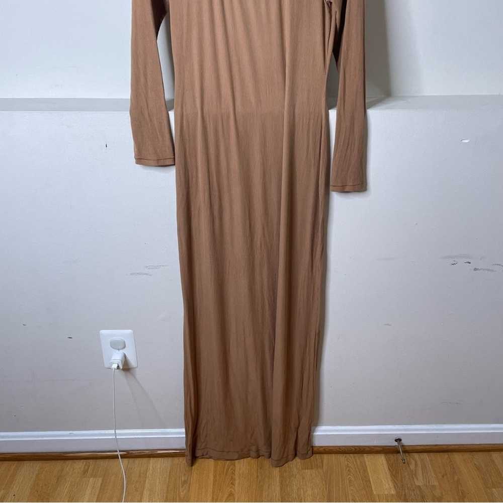 Skims Long Sleeve Soft Lounge Maxi Dress Size 2XL - image 8