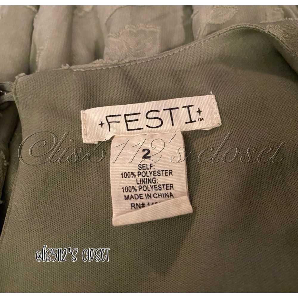 Torrid x Festi Olive Green Stretch Lace Hi Lo Lac… - image 8