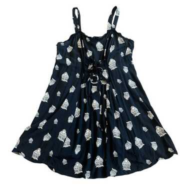 Tripp NYC Daang Goodman Owl Print Dress Corset Fi… - image 1