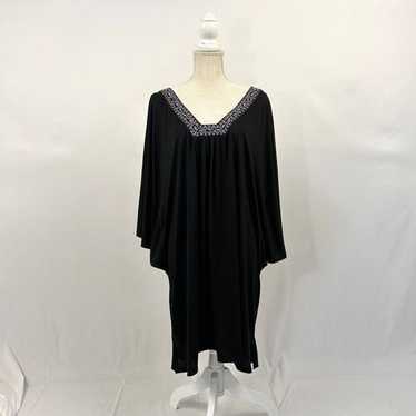 2X Dotti Bedazzled Neckline NWT Black Dress