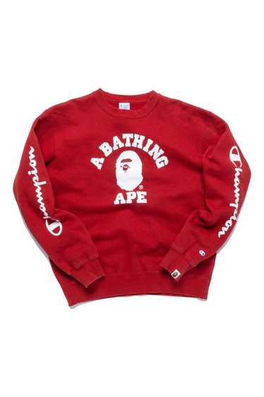 Bape × Champion Bape x Champion College Crewneck