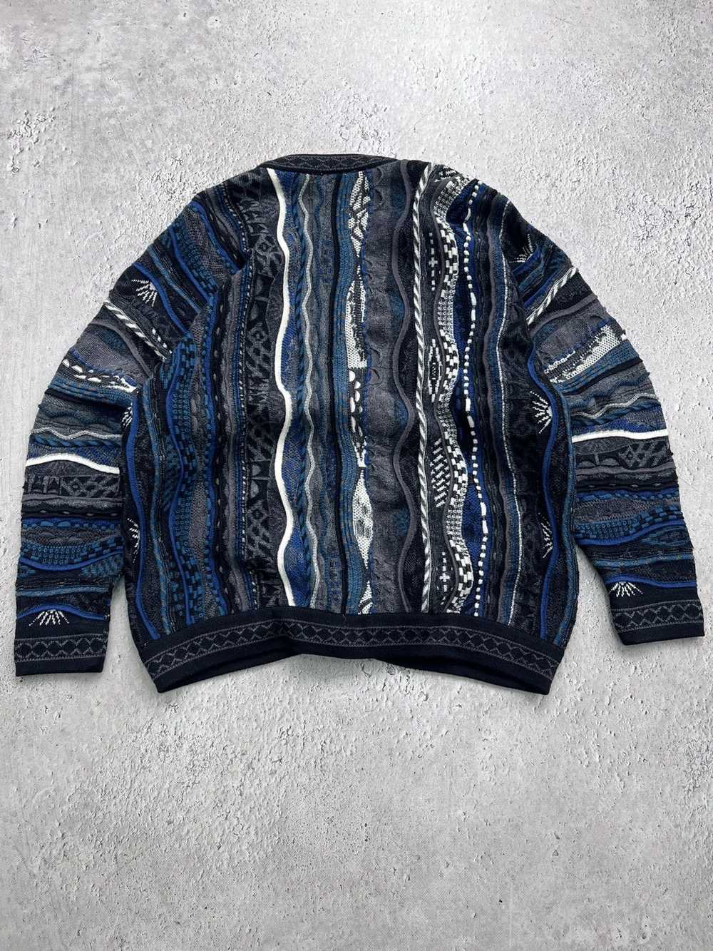 Coloured Cable Knit Sweater × Coogi × Vintage Vin… - image 10