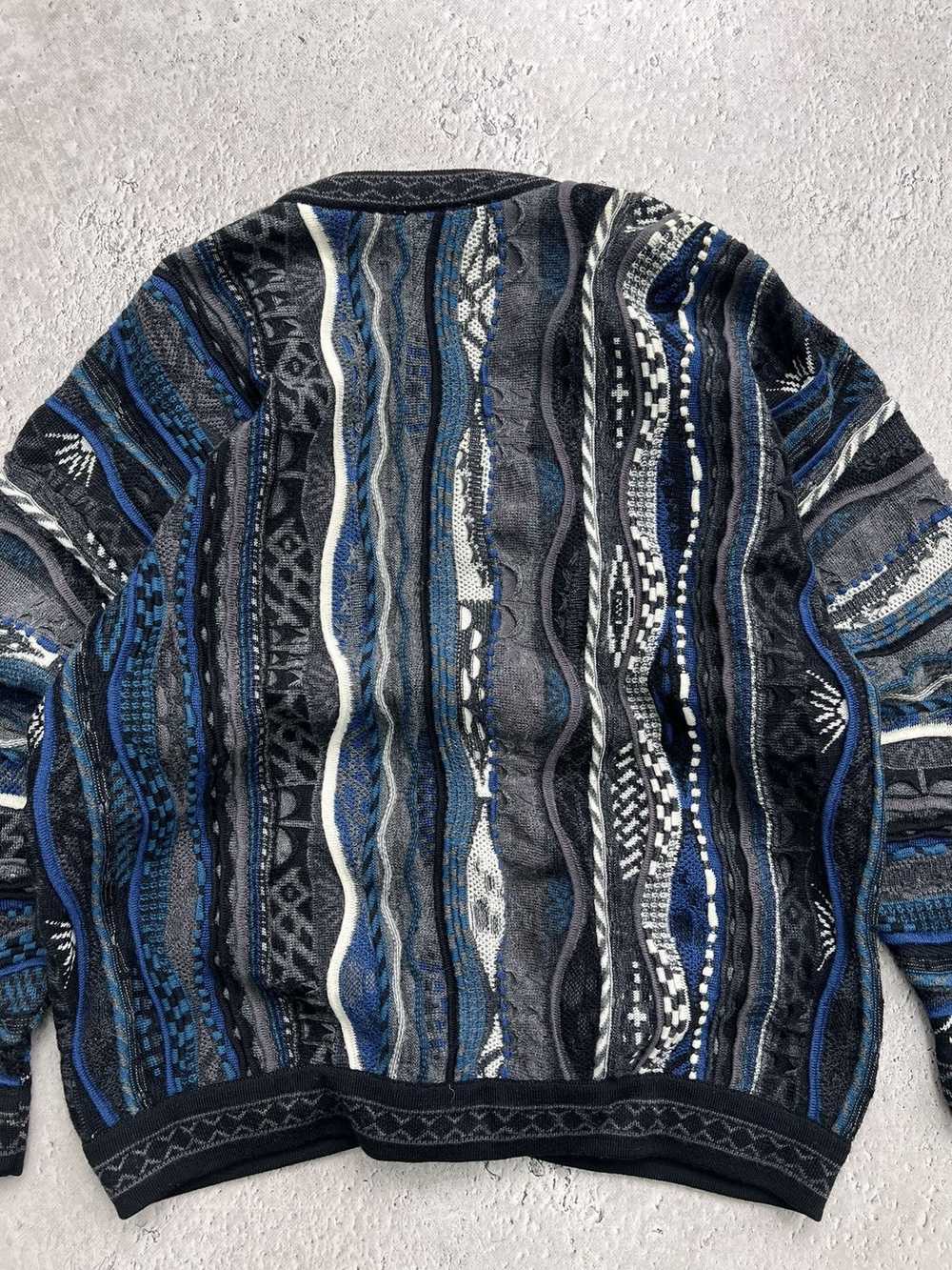 Coloured Cable Knit Sweater × Coogi × Vintage Vin… - image 12